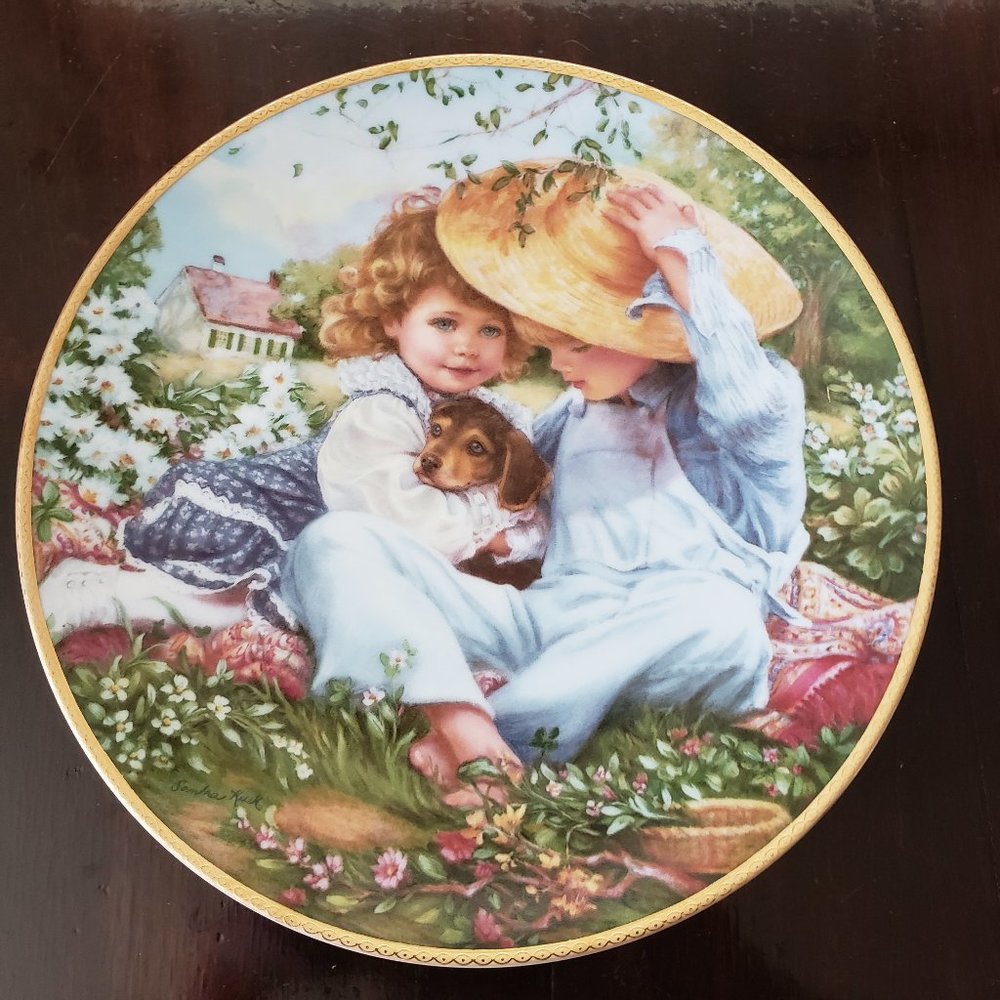 1989 "A Time to Love" collector plate